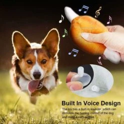 Squeak Dog Toys, Giocattoli Da Masticare Per Cuccioli, Peluche Indistruttibile Per Cani, Giocattolo Per Cani Durevole Per Cuccioli E Cani Di Piccola Taglia, Giocattolo Per Cani In Peluche -Cibi per cani in Italia 52009167 3