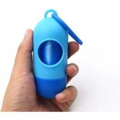 8 Rolls Dog Poop Bag, Dog Poop Bag Sacchetti Biodegradabili Per Rifiuti Di Cani, Sacchetti Impermeabili, Extra Spessi E Per Cani, Facili Da Staccare -Cibi per cani in Italia 52009342 4