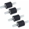 4 Pezzi Supporti Isolatori In Gomma M3 8 X 8 Supporti Isolanti Antivibranti Isolatori Antivibranti In Gomma Doppie Bobine Con Viti -Cibi per cani in Italia 52009345 1