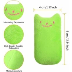 Peluche Catnip, 5pcs Catnip Catnip Toy, Creative Scratch Cat Pillow, Catnip Cushion, Masticare E Detergente Per I Denti, Adatto A Tutti I Gatti E Gattini (1-2) -Cibi per cani in Italia 52009576 2