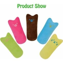 Peluche Catnip, 5pcs Catnip Catnip Toy, Creative Scratch Cat Pillow, Catnip Cushion, Masticare E Detergente Per I Denti, Adatto A Tutti I Gatti E Gattini (1-2) -Cibi per cani in Italia 52009576 5