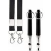 Fischietto Per Cani Ad Ultrasuoni 2pcs, Fischietto Per Cani Ad Ultrasuoni Regolabile Professionale Con 2 Cordini Gratuiti Per Addestramento Del Cane, Corteccia Di Corteccia, Seduta E Promemoria -Cibi per cani in Italia 52010284 1