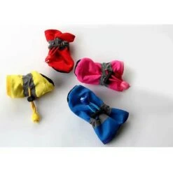 LangRay 4 Scarpe Da Pioggia Per Cani, Stivali Da Pioggia Copriscarpe Impermeabili Morbidi Antiscivolo Design Riflettente Per Cani Cuccioli Pet (rosa 2 ) 7 LangRay 4 Scarpe Da Pioggia Per Cani, Stivali Da Pioggia Copriscarpe Impermeabili Morbidi Antiscivolo Design Riflettente Per Cani Cuccioli Pet (rosa 2 ) -Cibi per cani in Italia 52015084 3