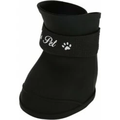 LangRay 4Pcs Scarpe Per Cani Stivali In Silicone Scarpe Antipioggia Protettive Antiscivolo Impermeabili Per Cani Di Piccola Taglia (L / Nero) -Cibi per cani in Italia 52015525 3