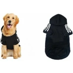Felpa Con Cappuccio Per Cani/gatti LangRay Sport Taglia S A 9XL 7 Colori Nero S 10 Felpa Con Cappuccio Per Cani/gatti LangRay Sport Taglia S A 9XL 7 Colori Nero S -Cibi per cani in Italia 52016058 4