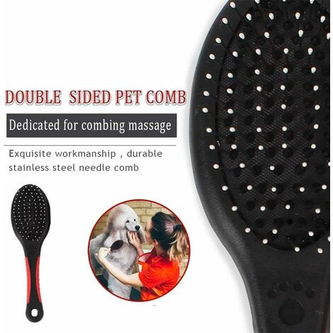 LangRay Spazzola Per Toelettatura A Doppia Faccia Per Cani E Gatti 7 LangRay Spazzola Per Toelettatura A Doppia Faccia Per Cani E Gatti - immagine 5