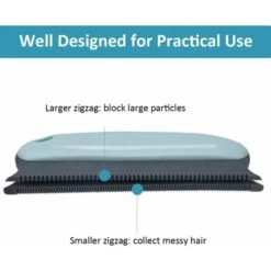 Spazzola Depilatoria LangRay Per Animali Domestici Epilatore Per Peli Di Gatto Epilatore Professionale Per Divano, Mobili, Moquette, Vestiti, Coperte, Auto, Letto (Cycle Blue) -Cibi per cani in Italia 52016412 3