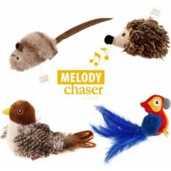 GiGwi Melody Chaser, Giocattolo Interattivo Per Gatti E Cani (Riccio) -Cibi per cani in Italia 52017051 5