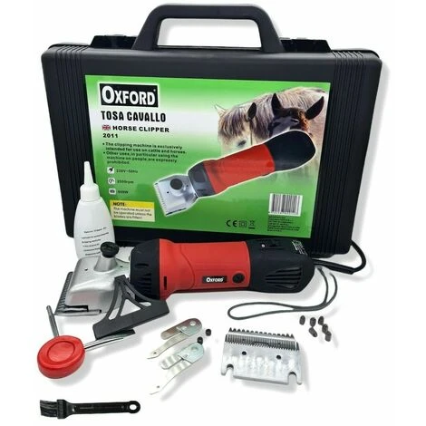 Oxford Tosacavallo Tosatrice Elettrica Tosa Cavallo Cavalli Bovini 600W 2500RPM 2011 3 Oxford Tosacavallo Tosatrice Elettrica Tosa Cavallo Cavalli Bovini 600W 2500RPM 2011