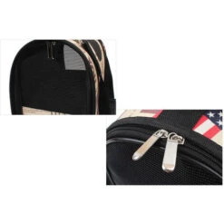 Trasportino Cane Gatto Piccola Taglia Borsa Da Viaggio Traspirante Tracolla -Cibi per cani in Italia 53303475 5