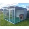 Box Per Cani Da Esterno Coperto Con Zincatura A Caldo Da 300x300xh180 Cm 1 Box Per Cani Da Esterno Coperto Con Zincatura A Caldo Da 300x300xh180 Cm -Cibi per cani in Italia 53464345 1