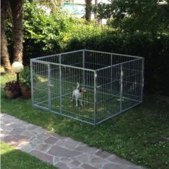 Pannello In Rete Con Porta Zincatura A Caldo Da 200x Altezza 120 Cm -Cibi per cani in Italia 53912047 4