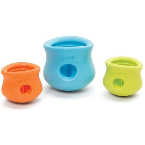 Giocattolo Per Cani Con Zogoflex Toppl Arancione Mandarino S West Paw 5 Giocattolo Per Cani Con Zogoflex Toppl Arancione Mandarino S West Paw - immagine 3