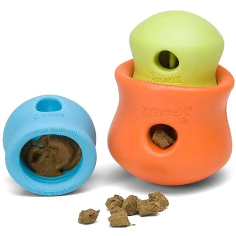 Giocattolo Per Cani Con Zogoflex Toppl Arancione Mandarino S West Paw 7 Giocattolo Per Cani Con Zogoflex Toppl Arancione Mandarino S West Paw - immagine 5
