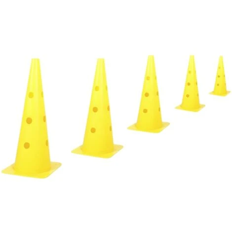 2-in-1 Set Di Coni Per Agility Gialli 81994 Kerbl 4 2-in-1 Set Di Coni Per Agility Gialli 81994 Kerbl - immagine 2