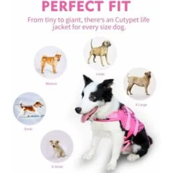 Small Dog Life Jacket Cappotto Gilet Saver Conservatore Di Sicurezza Costume Da Bagno Con Manico Di Salvataggio Per Piccolo Medio Grande Cani, Cenere, S -Cibi per cani in Italia 55051486 4