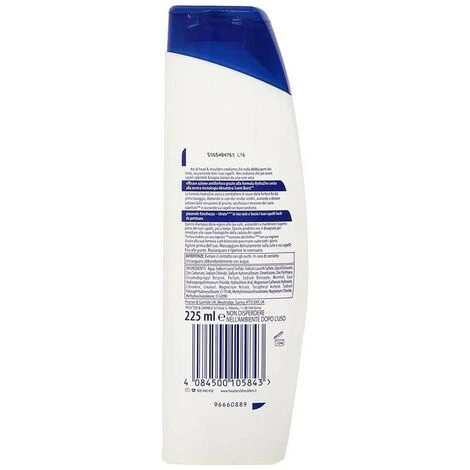 HEAD&SHOULDER SHAMPOO 2IN1 CLASSIC CLEAN DA 225 ML 4 HEAD&SHOULDER SHAMPOO 2IN1 CLASSIC CLEAN DA 225 ML - immagine 2