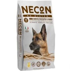 NECON CROCCHETTE DI MANTENIMENTO PER CANI SENZA GLUTINE CERVO PATATE E RISO 12 KG