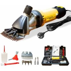 Tosapecora Elettrico Professionale Tosatura Per Pecore Efficiente Con Valigetta 6 Velocità 350w Coppia Lama Extra