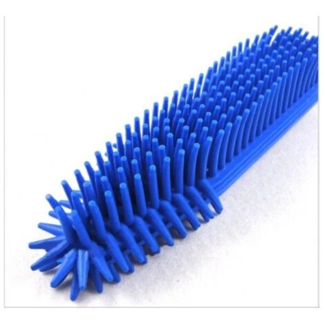 Trade Shop - Spazzola Per Cani E Gatti Silicone 27cm 3 Colori Scioglinodi Cura Animali Pelo 5 Trade Shop - Spazzola Per Cani E Gatti Silicone 27cm 3 Colori Scioglinodi Cura Animali Pelo - immagine 3