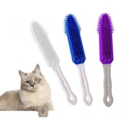 Trade Shop - Spazzola Per Cani E Gatti Silicone 27cm 3 Colori Scioglinodi Cura Animali Pelo 11 Trade Shop - Spazzola Per Cani E Gatti Silicone 27cm 3 Colori Scioglinodi Cura Animali Pelo -Cibi per cani in Italia 5674526 5
