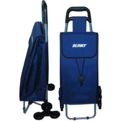 Carrello Trolley Portaspesa Blinky Agility Per Gradini Con 3 Ruote 33X22X57 Cm