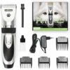 TOSATRICE PER CANI KIT PROFESSIONALE TOELETTATURA GATTI ANIMALI PET TOSATORE CLIPPER RICARICABILE NOBLEZA GROOMING CLIPPER