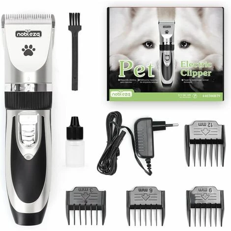 TOSATRICE PER CANI KIT PROFESSIONALE TOELETTATURA GATTI ANIMALI PET TOSATORE CLIPPER RICARICABILE NOBLEZA GROOMING CLIPPER 3 TOSATRICE PER CANI KIT PROFESSIONALE TOELETTATURA GATTI ANIMALI PET TOSATORE CLIPPER RICARICABILE NOBLEZA GROOMING CLIPPER
