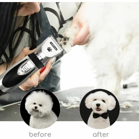 TOSATRICE PER CANI KIT PROFESSIONALE TOELETTATURA GATTI ANIMALI PET TOSATORE CLIPPER RICARICABILE NOBLEZA GROOMING CLIPPER 6 TOSATRICE PER CANI KIT PROFESSIONALE TOELETTATURA GATTI ANIMALI PET TOSATORE CLIPPER RICARICABILE NOBLEZA GROOMING CLIPPER - immagine 4