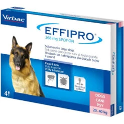 Virbac EFFIPRO CANE 20-40 Kg - 4 Pip. 2,68 Ml
