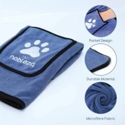 ASCIUGAMANO CANE, GRANDE ASCIUGAMANO PER CANI ASCIUGAMANO DA BAGNO PER CANE ULTRA ASSORBENTE 106 66CM -Cibi per cani in Italia 57774450 5