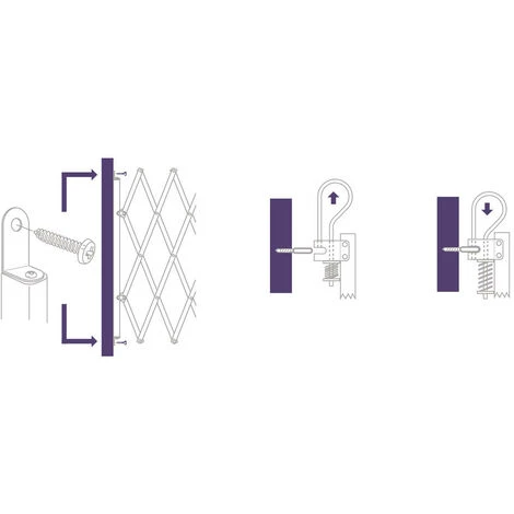 Barriera Stopmax, In Legno Grezzo, Allungabile Fino A 230cm Nordlinger 5 Barriera Stopmax, In Legno Grezzo, Allungabile Fino A 230cm Nordlinger - immagine 3