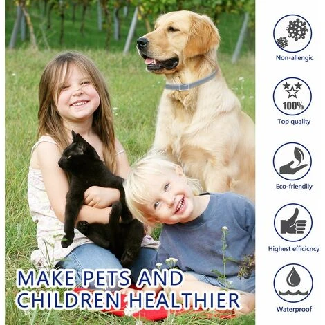 HIASDFLS Collare Antiparassitario Per Animali, Efficace Protezione Contro Pulci, Zecche E Zanzare Per Cani, Gatti 4 HIASDFLS Collare Antiparassitario Per Animali, Efficace Protezione Contro Pulci, Zecche E Zanzare Per Cani, Gatti - immagine 2