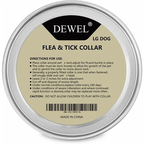HIASDFLS Collare Antiparassitario Per Animali, Efficace Protezione Contro Pulci, Zecche E Zanzare Per Cani, Gatti 6 HIASDFLS Collare Antiparassitario Per Animali, Efficace Protezione Contro Pulci, Zecche E Zanzare Per Cani, Gatti - immagine 4