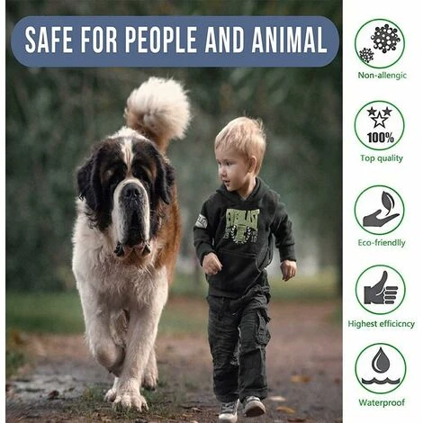 HIASDFLS Collare Per Pulci E Zecche, Collare Per Pulci E Zecche Per Cani, Collare Per Pulci E Zecche Per Cani, Collare Per Pulci E Zecche Adatto Per Cuccioli - Dura 8 Mesi - 63 (scatola Di Ferro) 6 HIASDFLS Collare Per Pulci E Zecche, Collare Per Pulci E Zecche Per Cani, Collare Per Pulci E Zecche Per Cani, Collare Per Pulci E Zecche Adatto Per Cuccioli - Dura 8 Mesi - 63 (scatola Di Ferro) - immagine 4