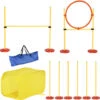 PawHut Set Agility Dog Per Addestramento Cani Con Ostacoli Regolabili, Slalom E Tunnel 2 PawHut Set Agility Dog Per Addestramento Cani Con Ostacoli Regolabili, Slalom E Tunnel -Cibi per cani in Italia 59116192 1