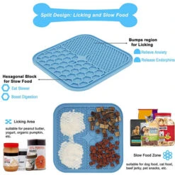 HIASDFLS Tappetino Per Leccare Il Cane Da 2 Pezzi, Alimentatore Lento Per Cane, Dispositivo Di Distrazione Per Il Bagno Del Cane, Riduttore Di Noia E Ansia Del Cane, Tappetino Per Il Fiuto Per Cani, P 9 HIASDFLS Tappetino Per Leccare Il Cane Da 2 Pezzi, Alimentatore Lento Per Cane, Dispositivo Di Distrazione Per Il Bagno Del Cane, Riduttore Di Noia E Ansia Del Cane, Tappetino Per Il Fiuto Per Cani, P -Cibi per cani in Italia 59383541 3