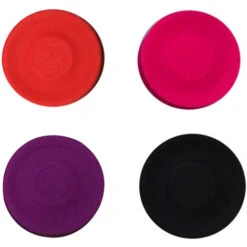 HIASDFLS Disco Portatile A Lunga Distanza Flying Frisbee Adatto A Pocketpink+nero+rosso+viola