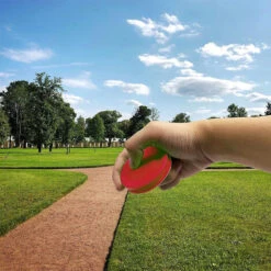 HIASDFLS Disco Portatile A Lunga Distanza Flying Frisbee Adatto A Pocketpink+nero+rosso+viola -Cibi per cani in Italia 59383944 3