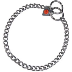 Collare Per Cani Hs Sprenger Argentato 2 Mm Maglie Ritorto (35 Cm)