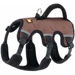 Ferplast ERGOTREKKING P Pettorina Per Cani Ergonomica Antifuga E Riflettente. Sei Chiusure Con Microregolazione.. Variante EXTRA SMALL - Misure: A: 28-38 Cm B: 37-47 Cm C: 34-44 Cm L 18 Cm - Marrone