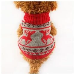 Trade Shop - Maglioncini Caldi Per Cane Cani Di Piccola Taglia Colorate Caldo Per L'inverno -Cibi per cani in Italia 60667299 4