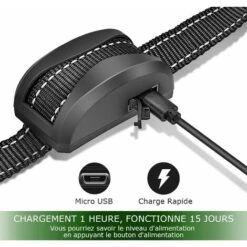 Collare Antiabbaio Per Cani - 3 Modalità Shock Elettrico/Vibrazione/Sensibilità Ausilio Per L'allenamento Innocuo Automatico Batteria Ricaricabile IP65 Cinturino Riflettente Regolabile Per Cani Di Pic 11 Collare Antiabbaio Per Cani - 3 Modalità Shock Elettrico/Vibrazione/Sensibilità Ausilio Per L'allenamento Innocuo Automatico Batteria Ricaricabile IP65 Cinturino Riflettente Regolabile Per Cani Di Pic -Cibi per cani in Italia 61177273 5