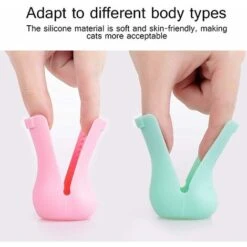 Confezione Da 4 Scarpe Antigraffio In Silicone Per Gatti, Pantofole Da Bagno Per Gatti, Protezioni Per Zampe, Cappucci Per Artigli Di Gatto Traspiranti, Coperture Per Unghie Per Toelettatura Gatti -Cibi per cani in Italia 61178151 3