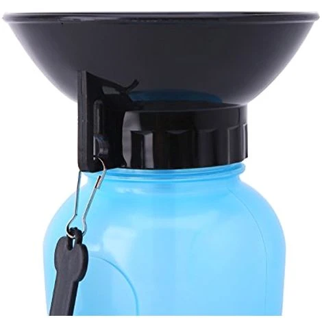 Borraccia Portatile Cani E Animali Domestici SQUEAZY 028410 Con Cinghia 0.5 Lt Colore: Blu 4 Borraccia Portatile Cani E Animali Domestici SQUEAZY 028410 Con Cinghia 0.5 Lt Colore: Blu - immagine 2
