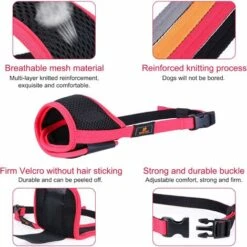 Museruola Chihuahua, Museruola Cane, Museruola In Tessuto Con Fibbia Regolabile, Traspirante, Previene Mordere, Masticare E Abbaiare. -Cibi per cani in Italia 63843900 3