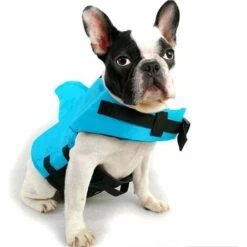 Giubbotto Di Salvataggio Per Cani Regolabile Con Maniglia Di Salvataggio, M, Blu -Cibi per cani in Italia 63849627 2