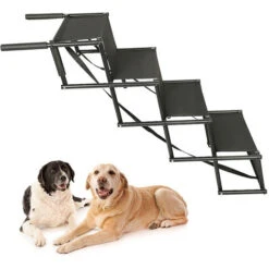 Rampa Per Cani, Scale Per Cani, Pieghevoli, Scale Pieghevoli Per Cani, Rampa Per Cani, 165 X 43 Cm, Fino A 75 Kg, Rampa Per Auto, Aiuto Per L'imbarco Auto -Cibi per cani in Italia 63865142 3