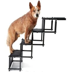 Rampa Per Cani, Scale Per Cani, Pieghevoli, Scale Pieghevoli Per Cani, Rampa Per Cani, 165 X 43 Cm, Fino A 75 Kg, Rampa Per Auto, Aiuto Per L'imbarco Auto -Cibi per cani in Italia 63865142 4