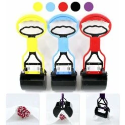 Paletta Raccogli Feci Per Cani Gatti Pinza Con Manico 150 Sacchetti Art.6118 -Cibi per cani in Italia 64003314 2